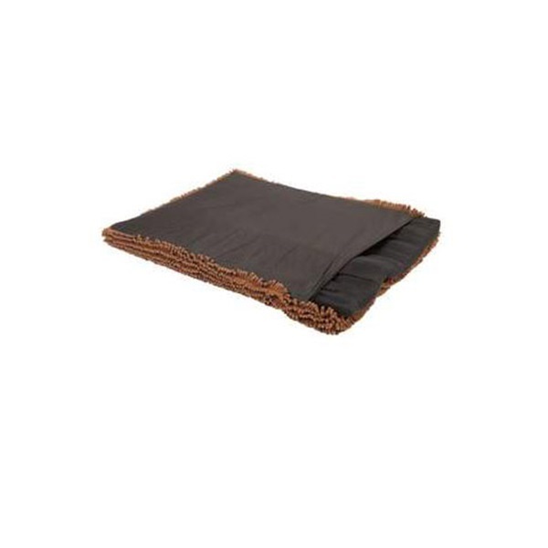 Dog Gone Smart D.Gs Dirty Dog Cushion Pad, 19 in L, 24 in W, Microfiber/PVC, Brown, Machine Washable DGSDDCP1903